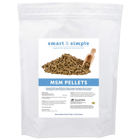 SmartEquine™ Smart & Simple® MSM Pellets - 5 lbs.