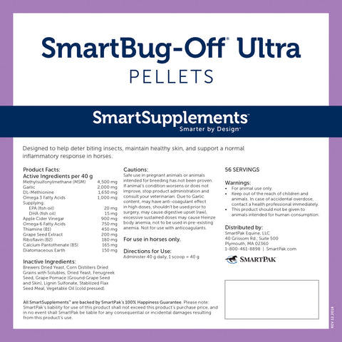 SmartEquine™ SmartBug-Off® Ultra Pellets - 5 lbs.