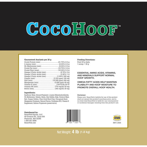 CocoHoof™ Pellets by SmartEquine™ - 4 lbs