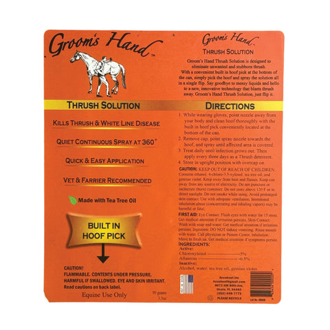 Groom’s Hand Thrush Solution®