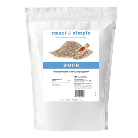 SmartEquine™ Smart & Simple® Biotin Powder-Bag - 1.1 lbs.