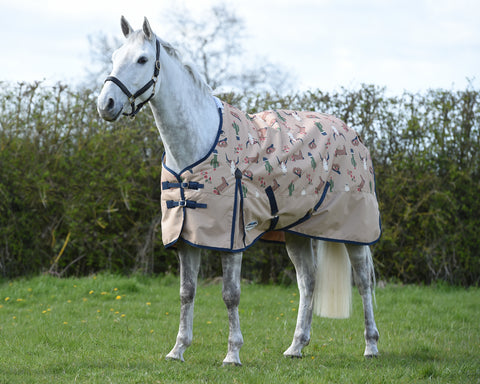 WeatherBeeta® ComFiTec™ Essential Standard Neck Medium-Weight Turnout Blanket