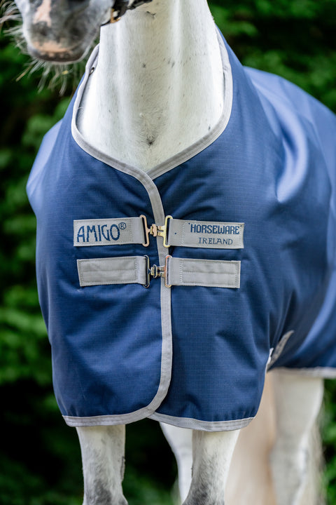 Horseware® Ireland Amigo® Ripstop 900D Turnout 50 Gram Fleece Lined Standard Neck