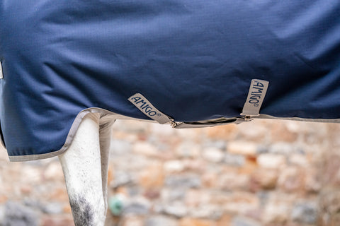 Horseware® Ireland Amigo® Ripstop 900D Turnout 50 Gram Fleece Lined Standard Neck