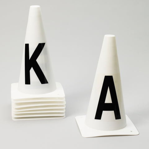 Set of 8 Dressage Cones