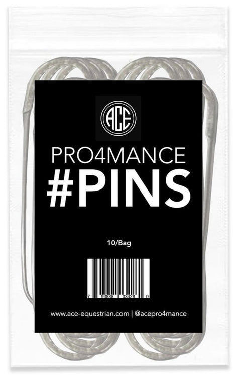 Ace Pro4mance ID Show Number Pins