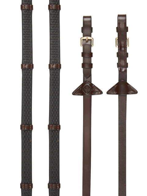 LeMieux® Soft Rubber Reins with Hand Stops