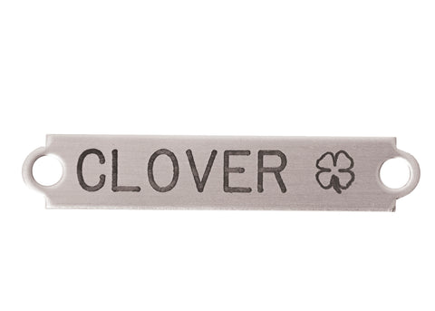 2" Fancy Bridle Nameplate