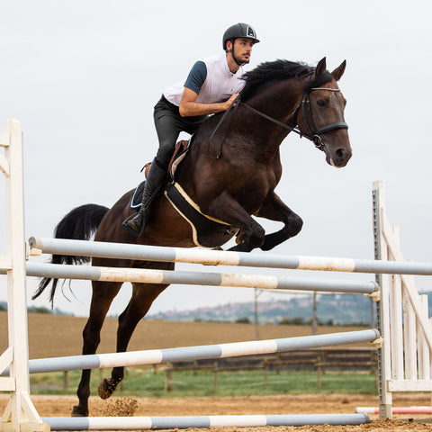 Horze Men’s Grand Prix Full-Seat Breech with Silicone Grip