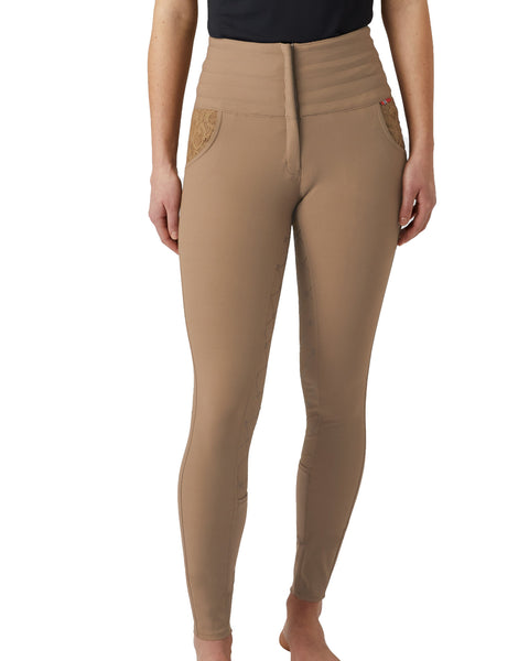 B Vertigo Ladies’ Natalia Sculpting Full-Seat Breech with Lace Detail