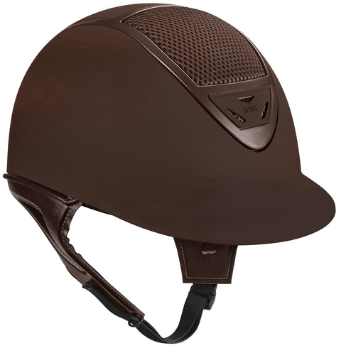 IRH® IR4G XLT Matte Brown Finish & Rose Gold Frame Helmet