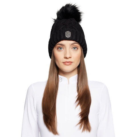 Samshield® Nora Crystal Intarsia Beanie