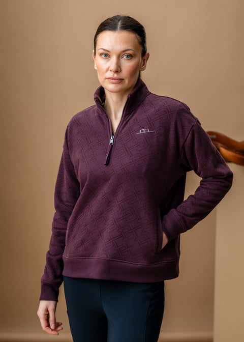 Alessandro Albanese® Gabriella Half-Zip Sweatshirt
