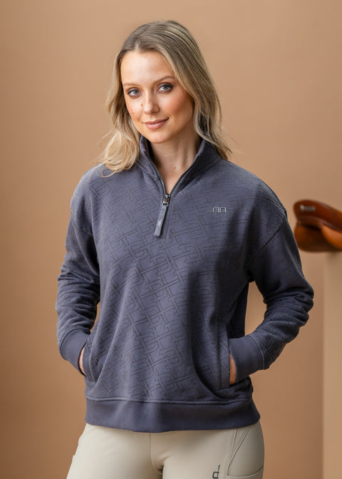 Alessandro Albanese® Gabriella Half-Zip Sweatshirt